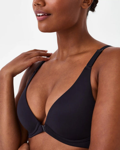SPANXsmooth® Bra-llelujah!® Adjustable Plunge Wireless Lift Bra | Very Black