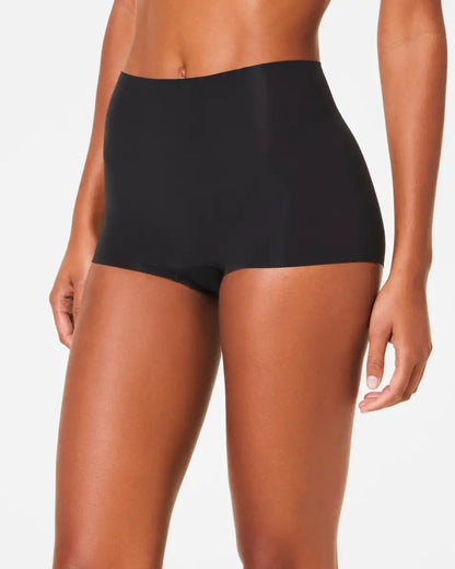SPANXsmooth® Fit-To-You Boyshort 3-Pack Box | Very Black/Toasted Oatmeal/Vintage Rose