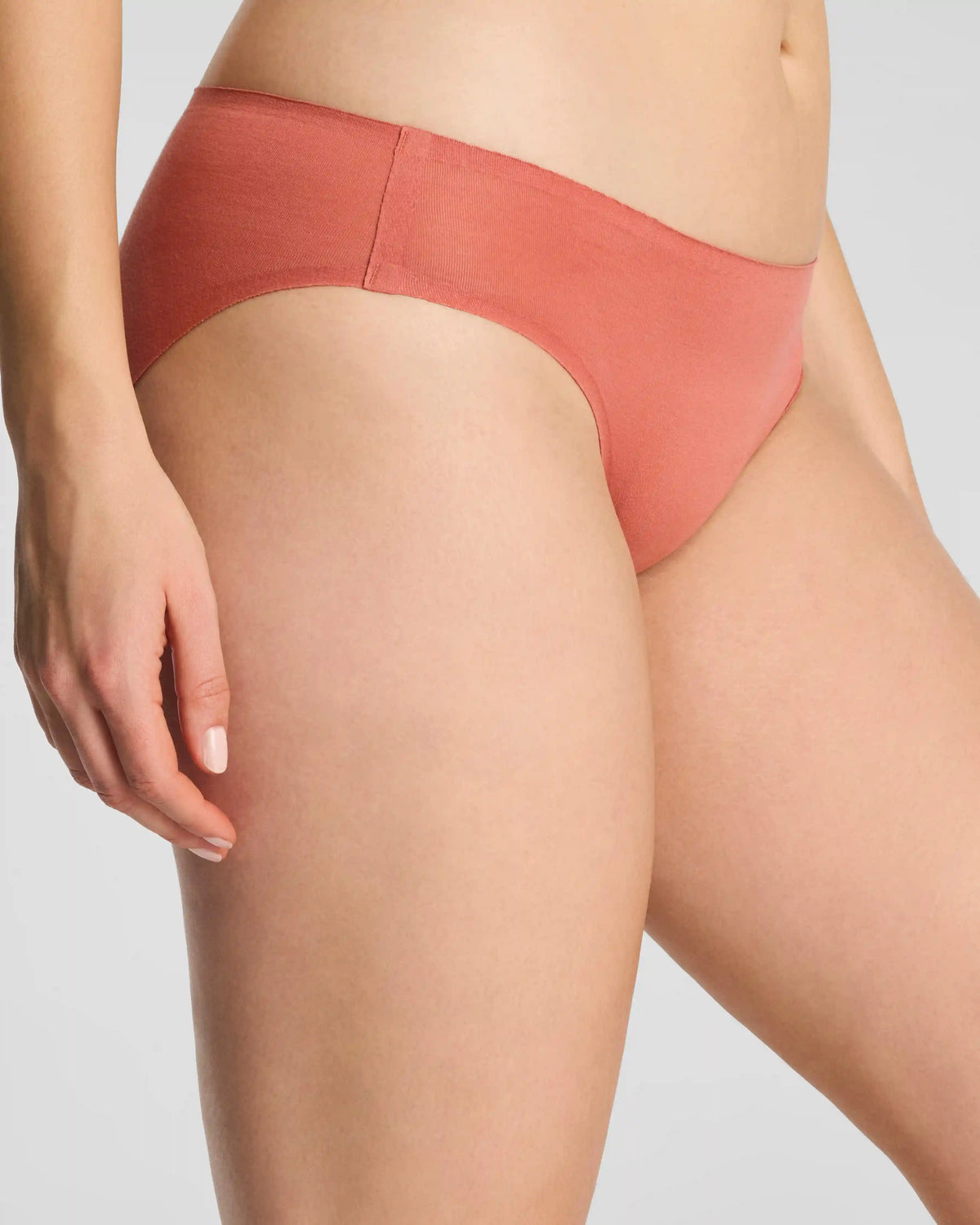 SPANXsmooth® Fit-To-You Supima® Cotton Bikini 3-Pack | Summit/Clay/Timeless Navy
