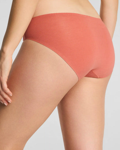 SPANXsmooth® Fit-To-You Supima® Cotton Bikini 3-Pack | Summit/Clay/Timeless Navy