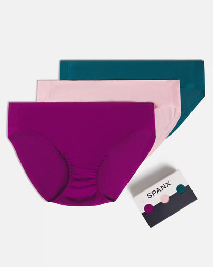 SPANXsmooth® Fit-To-You Supima® Cotton Bikini 3-Pack