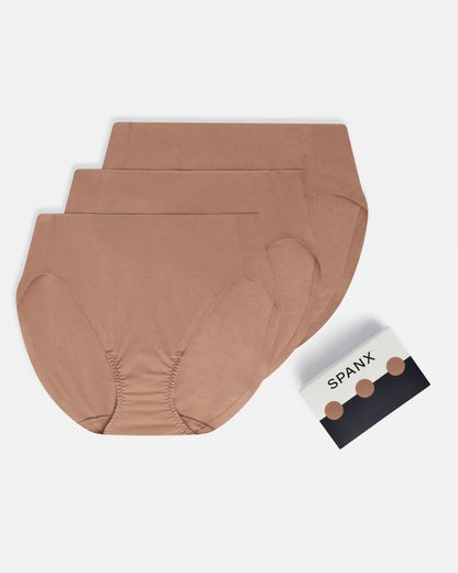 SPANXsmooth® Fit-To-You Supima® Cotton Brief 3-Pack