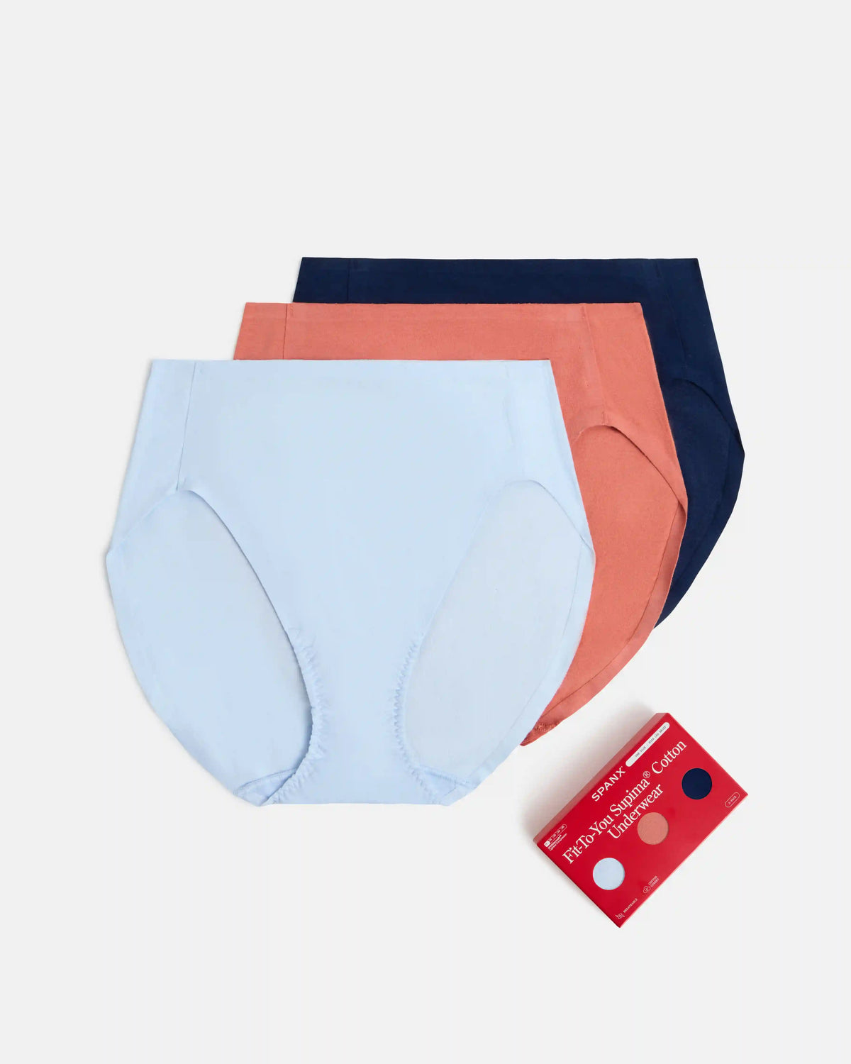 SPANXsmooth® Fit-To-You Supima® Cotton Brief 3-Pack