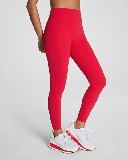 SPANXshape® BodyLine Full-Length Leggings with Mid-Tummy Compression | SPANX® Red