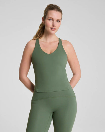 SPANX® BoostUp V-Neck Shelf Tank