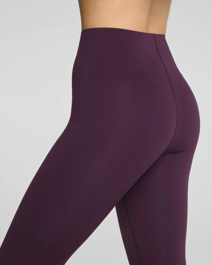 SPANXshape® BodyLine 7/8 Leggings with Mid-Tummy Compression | Blackberry