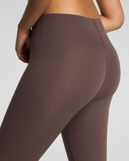 SPANXshape® BodyLine 7/8 Leggings with Mid-Tummy Compression | Dark Cacao