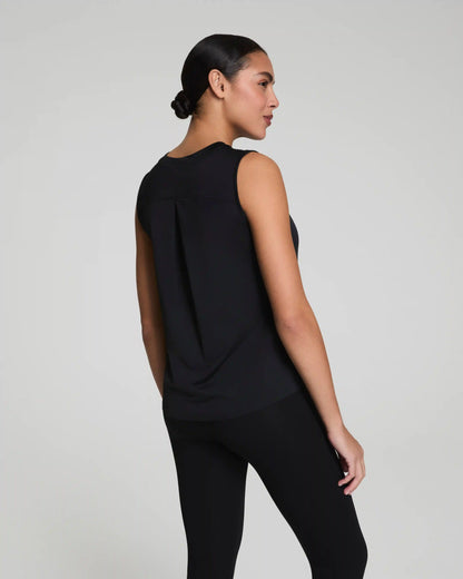 SPANX® BoostUp High Neck Tank | Very Black