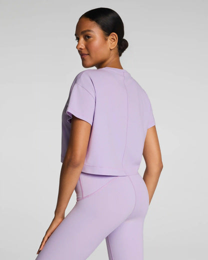 SPANX® BoostUp Cropped Tee | Verbena