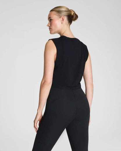 SPANX® BoostUp Cropped Tank | Very Black