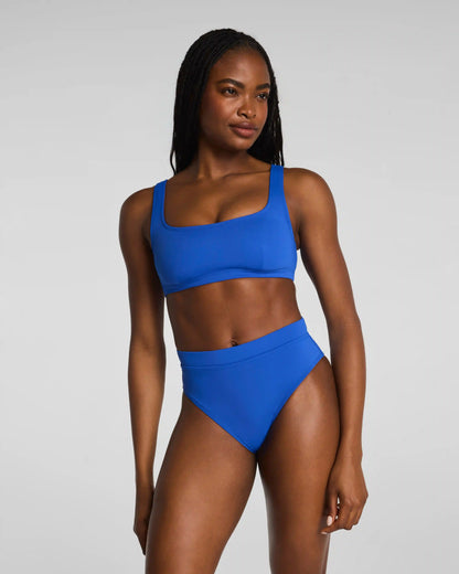 SPANXshape® Swim Scoop Neck Bikini Top | Current