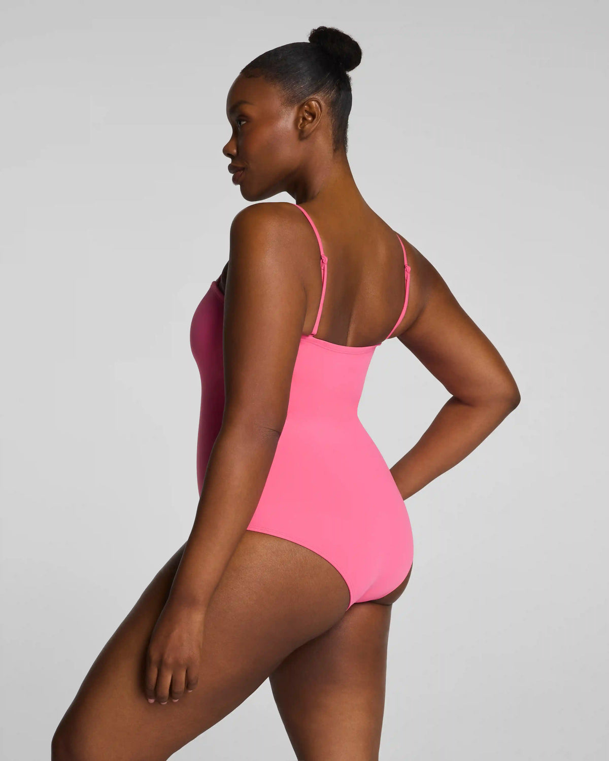 SPANXshape® Swim Bandeau One Piece | Hibiscus