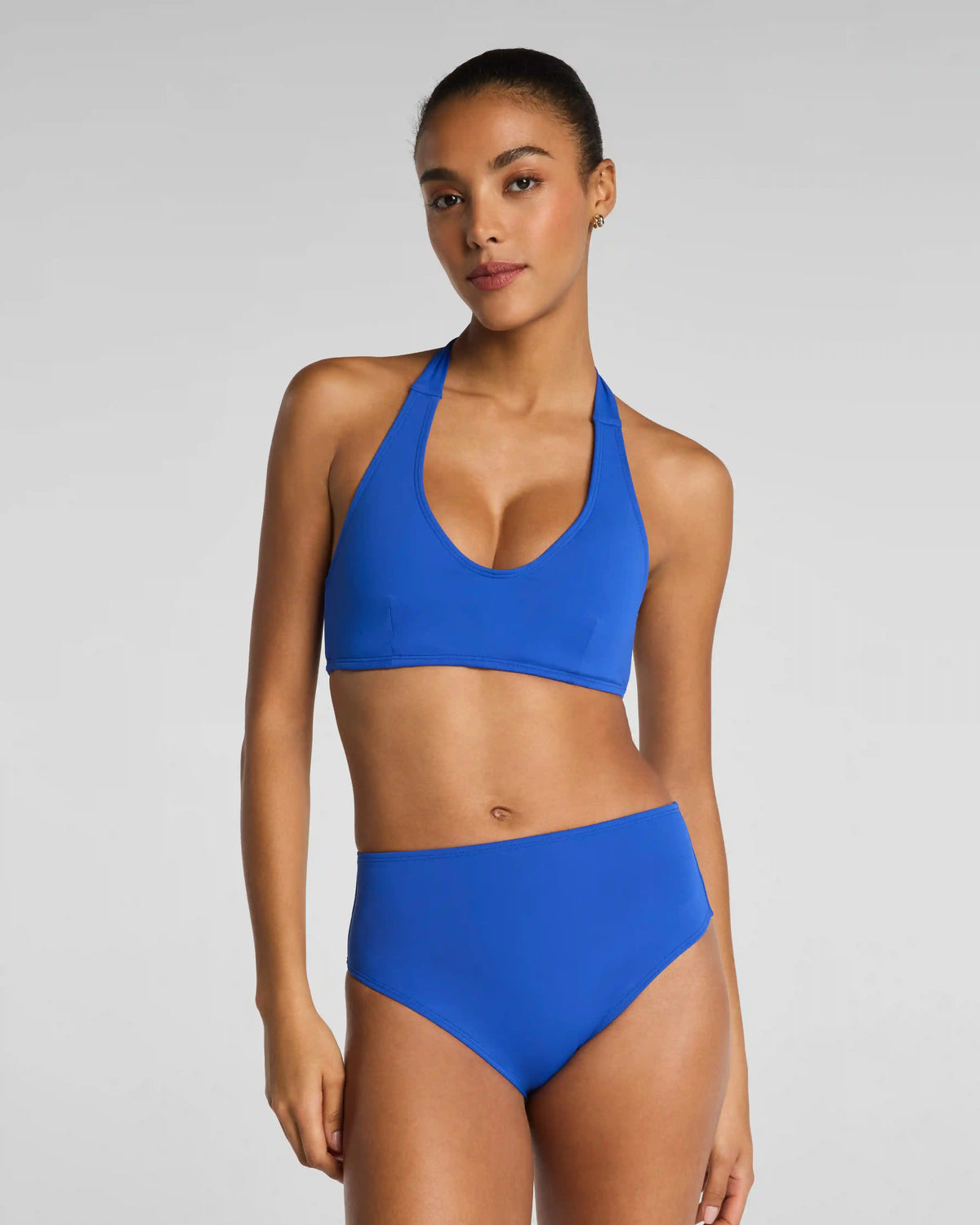 SPANXshape® Swim Halter Bikini Top