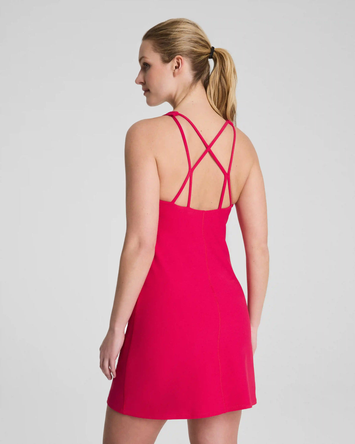 SPANXshape® BoostUp Strappy Back Dress | Fuchsia