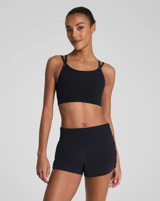 SPANX® BoostUp Low Impact Sports Bra with StayCool Tech | Very Black