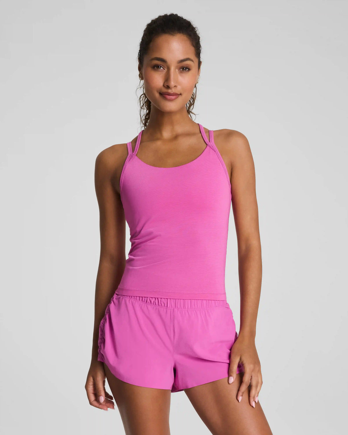 SPANX® BoostUp Scoop Neck Shelf Tank with StayCool Tech