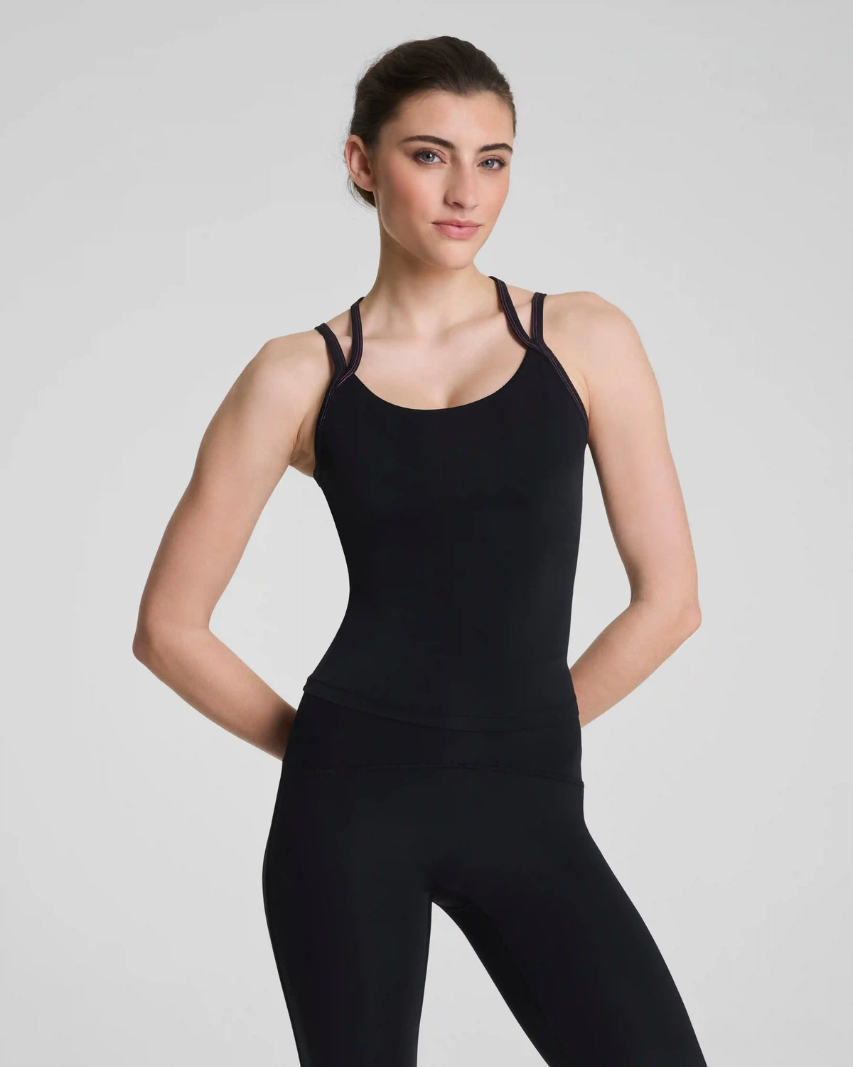 SPANX® BoostUp Scoop Neck Shelf Tank with StayCool Tech