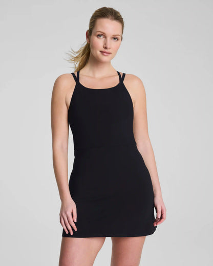 SPANXshape® BoostUp Scoop Neck Dress with StayCool Tech | Very Black
